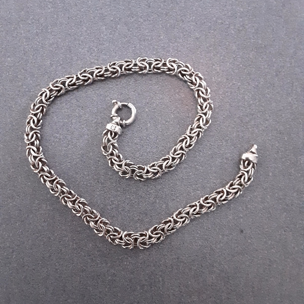 18" Silver necklace Milan 925 Italy